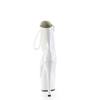 Pleaser - ADORE1021 Bottes de plateforme, Pole dance chaussures - Blanc Product image